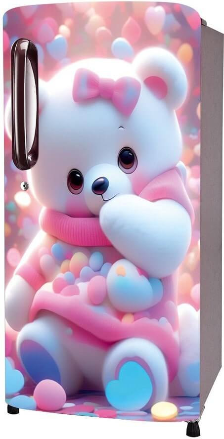 Teddy Treats Fridge Wallpaper
